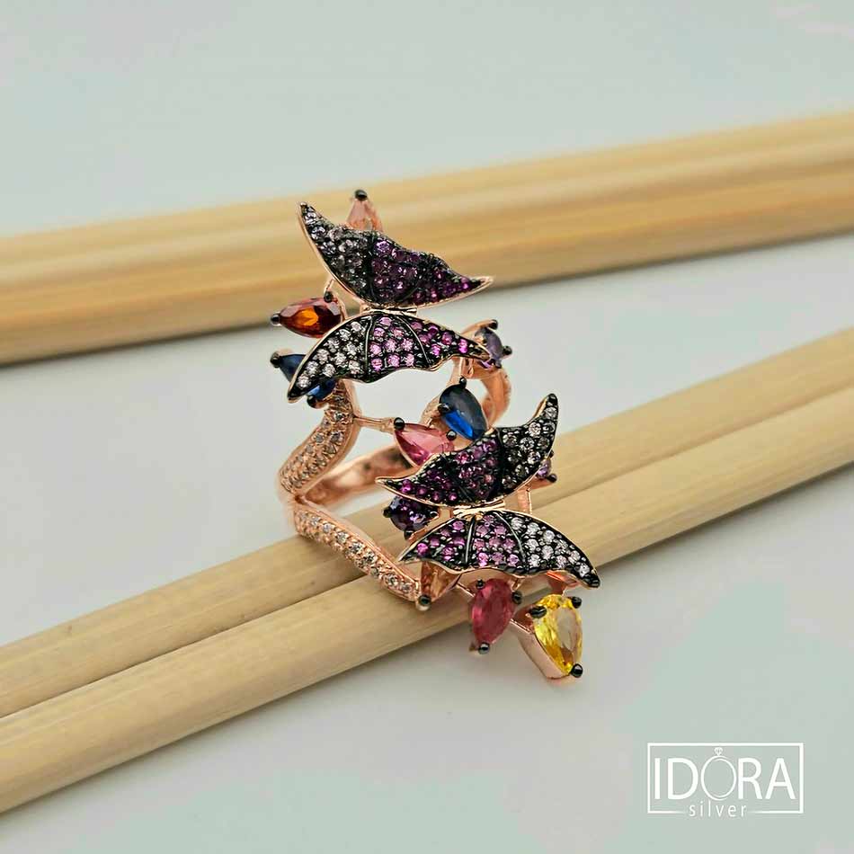 Сребърен пръстен: "Феерия" - Image 2