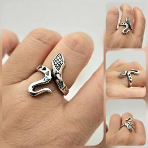 Сребърен пръстен: "Селина" - Image 4