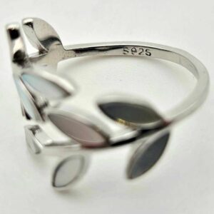 Сребърен пръстен: "Свежест" - Image 5