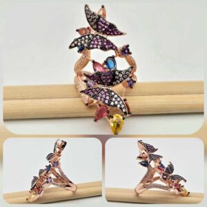 Сребърен пръстен: "Феерия" - Image 3