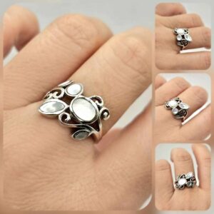 Сребърен пръстен: "Елерия" - Image 5