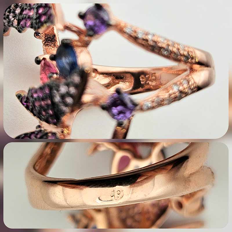 Сребърен пръстен: "Феерия" - Image 5