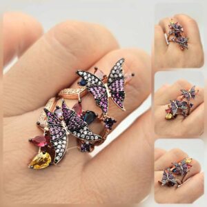 Сребърен пръстен: "Феерия" - Image 4