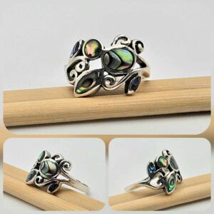 Сребърен пръстен: "Авалон" - Image 3