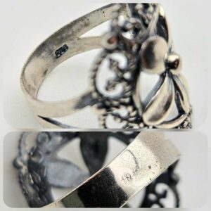 Сребърен пръстен: "Флоренция" - Image 5