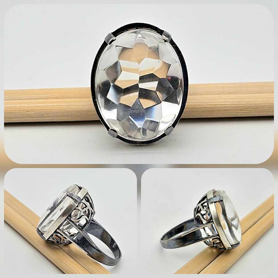 Сребърен пръстен: "Призма" - Image 3