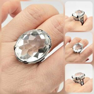 Сребърен пръстен: "Призма" - Image 4