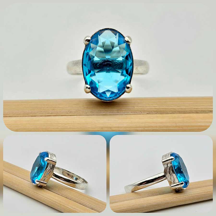 Сребърно съчетание: "Циан" - Image 4