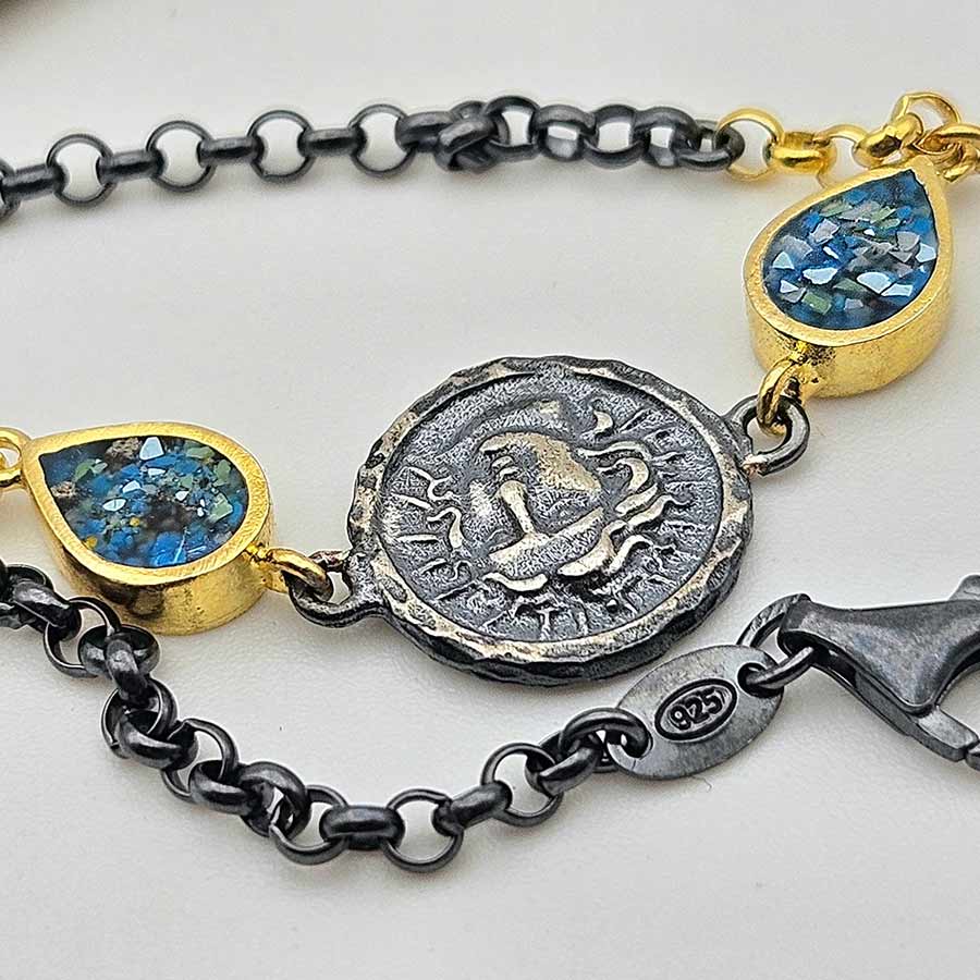 Сребърна гривна: "Офелия" - Image 5