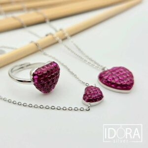 Сребърно съчетание: "Сърце"