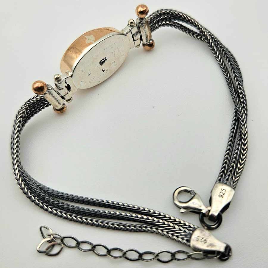 Сребърна гривна: "Кариби" - Image 4