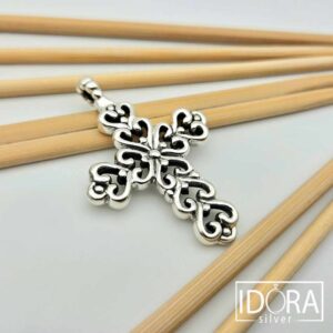 Сребърен медальон: "Кръст-ен"