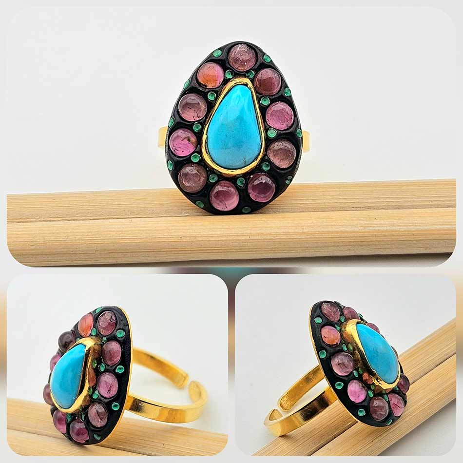 Сребърен пръстен: "Небе" - Image 3