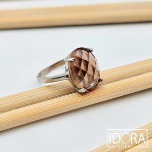 Сребърен пръстен: "Шехерезада"султанит