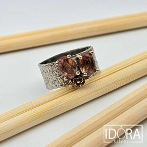 Сребърен пръстен: "Наила"султанит