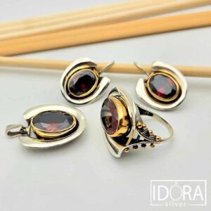 Сребърно съчетание: "Еклипс"позлата