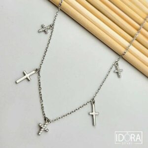 Сребърно колие: "Смирение"